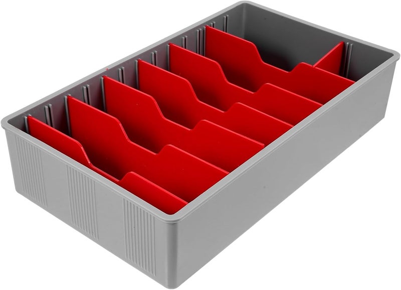 DIYEAH Cash Register Money Drawer Supermarket Cash Organizer Cash Drawer Tray Coin Tray Cash Drawer Organizer Teller Cash Tray Store Register Till Drawer Insert Cash Drawer Under Counter - Image 1